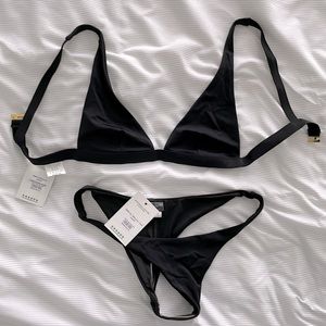 Mistress Rocks - Black bikini S